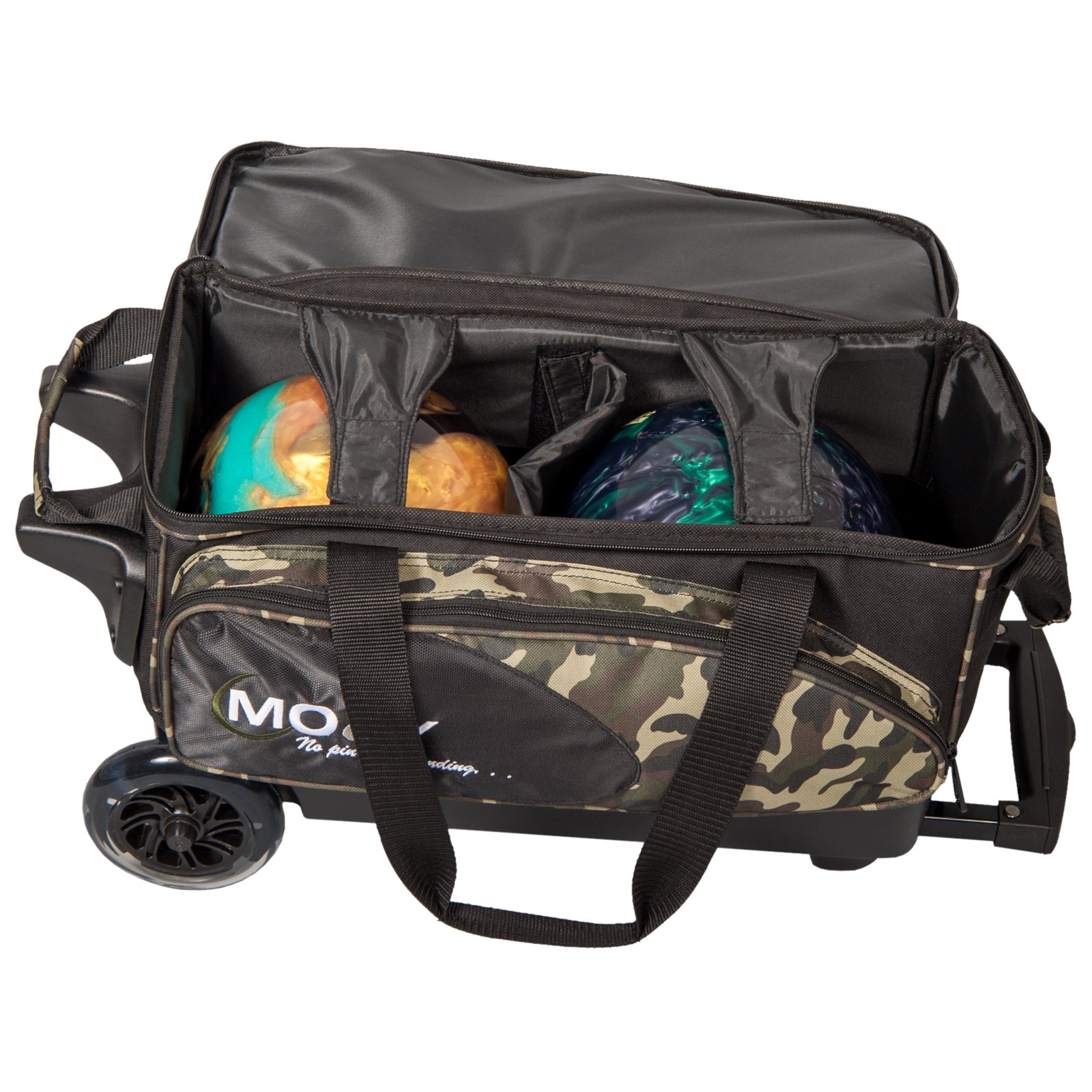 Bowlerstore Products Moxy Blade Premium Double Roller Bowling Bag- Camo