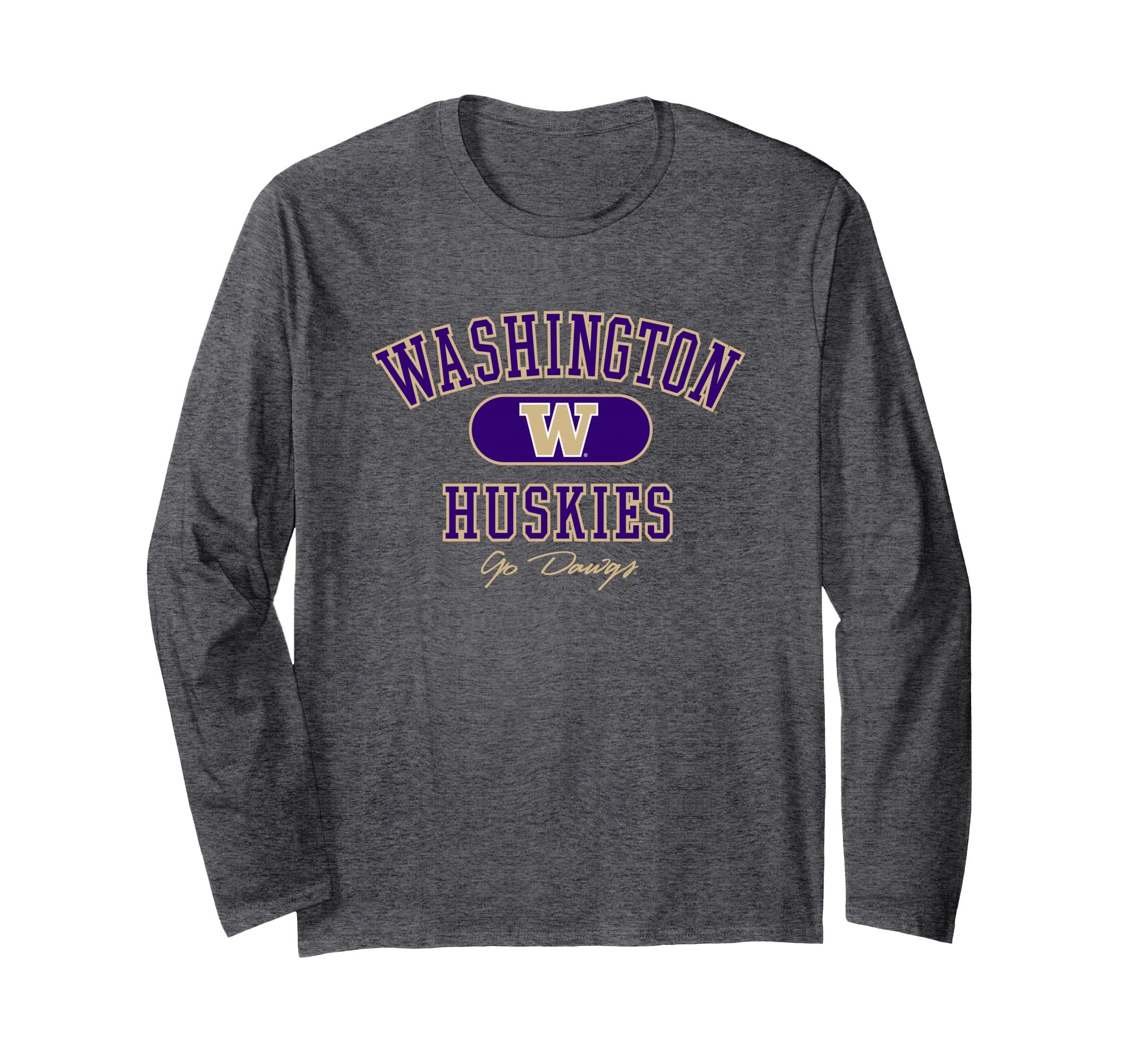 Washington Huskies Varsity Officially Licensed Long Sleeve T-Shirt