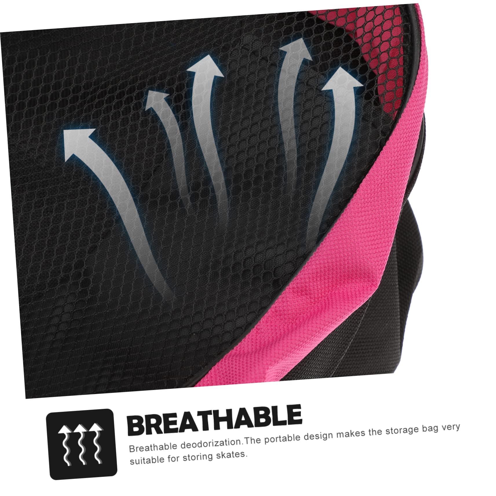 Totority Thicken Roller Skates Bag Skates Accessories Pouch Durable Oxford Cloth Easy to Carry