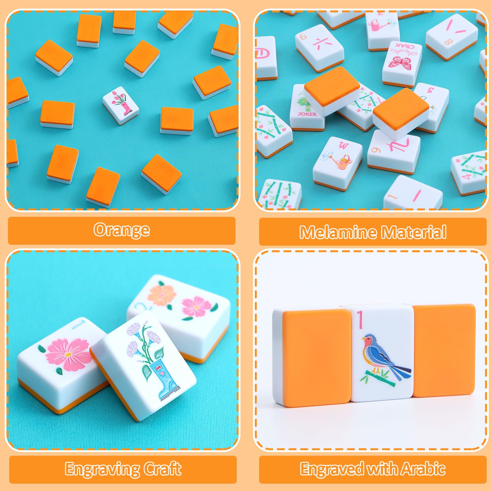 Amazon.com: 2026 American Mahjong Set Complete with Blue Carrying