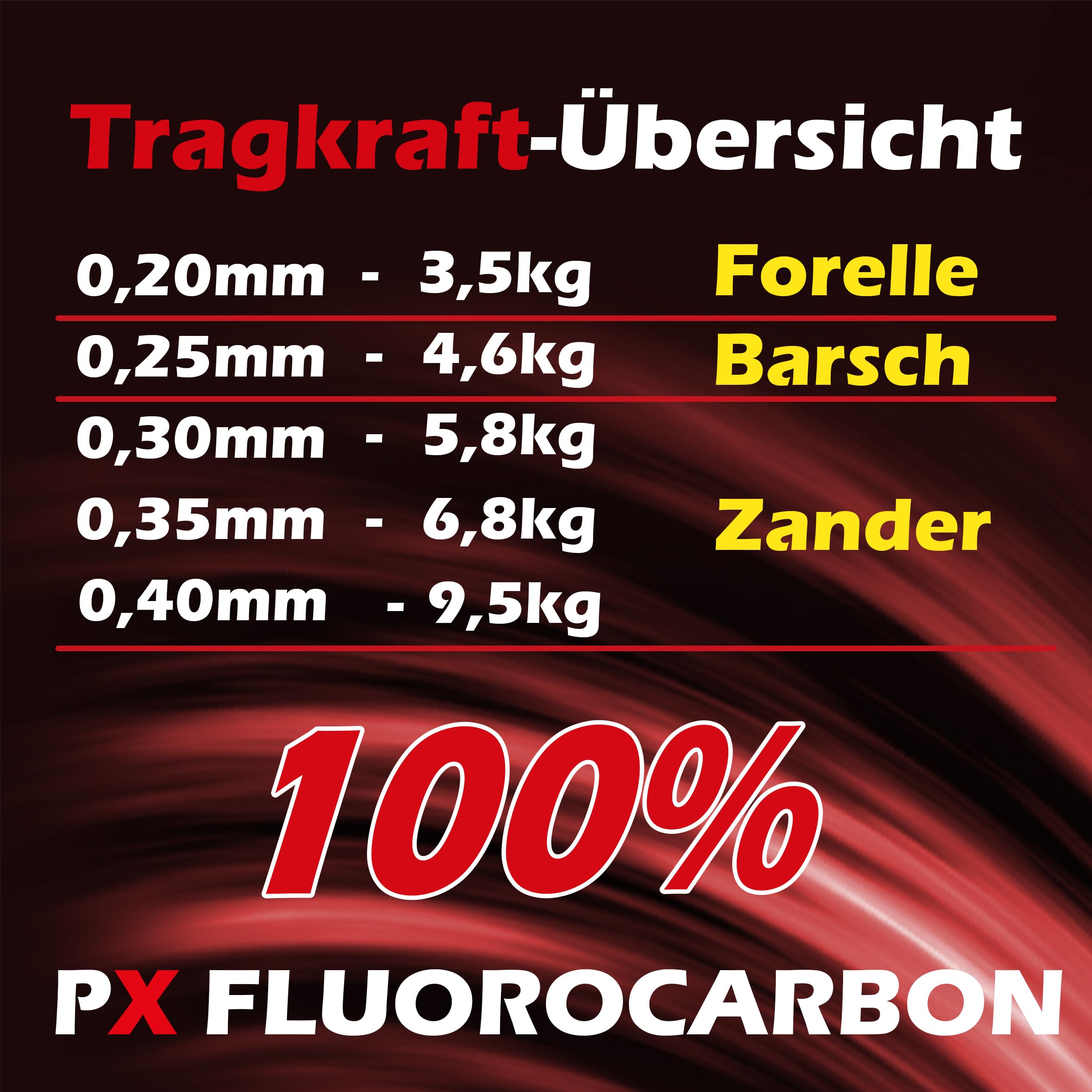 Paradox Fishing fluorocarbonio, 30 m