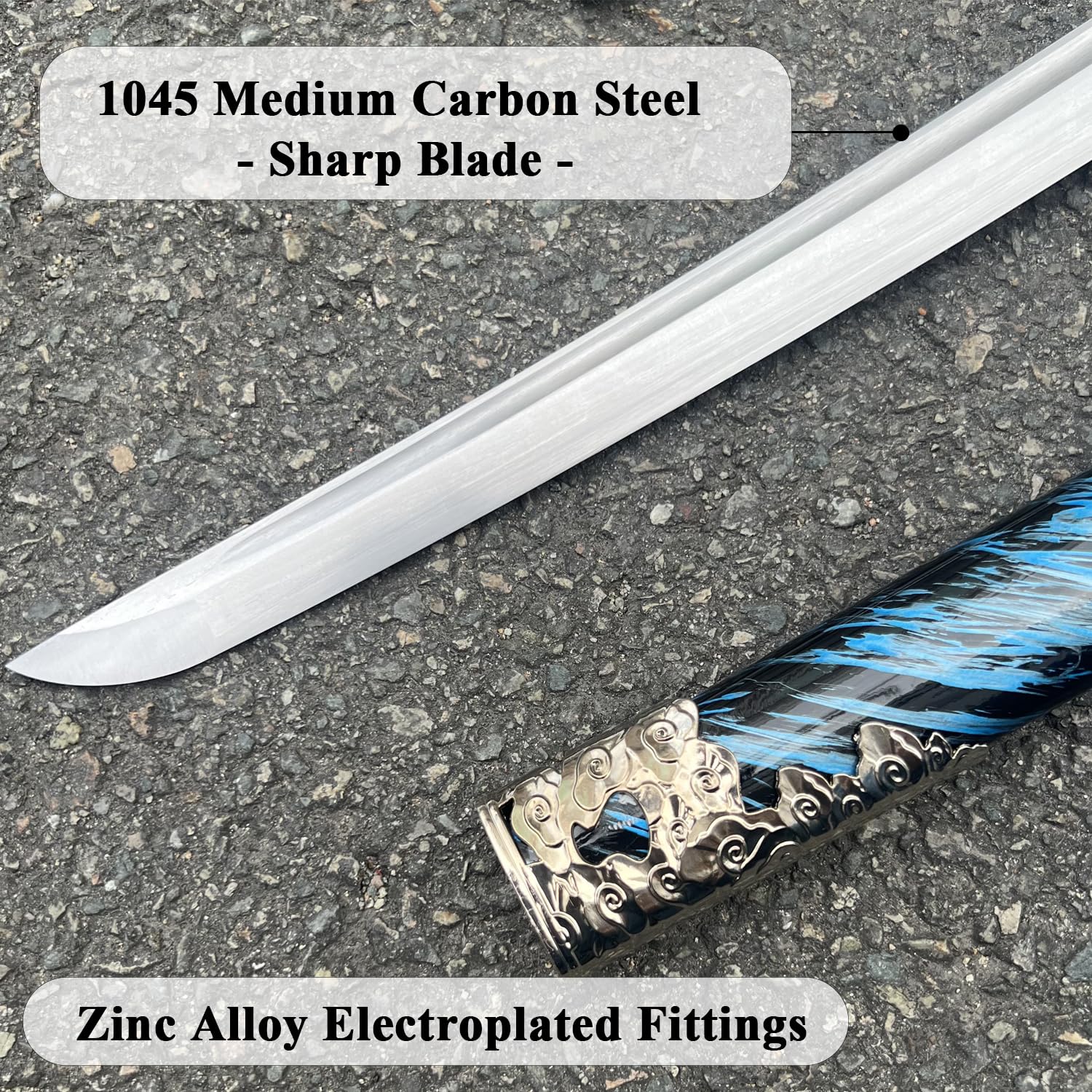 Amazon.com: 2pc Japanese Ghost of Tsushima Cosplay Replica Sword