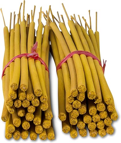 Miniatura 2 de Palitos jumbo sin perfume de 19 pulgadas de largo 100 paquetes de 100  naturales de joss y bambú punk Añade cualquier aceite aromático para hacer