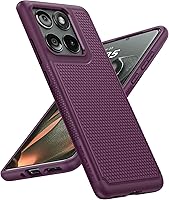 Vista 32 de FNTCASE Funda para Samsung Galaxy S24: funda protectora de doble capa a prueba de golpes para teléfono celular Protección a prueba de caídas