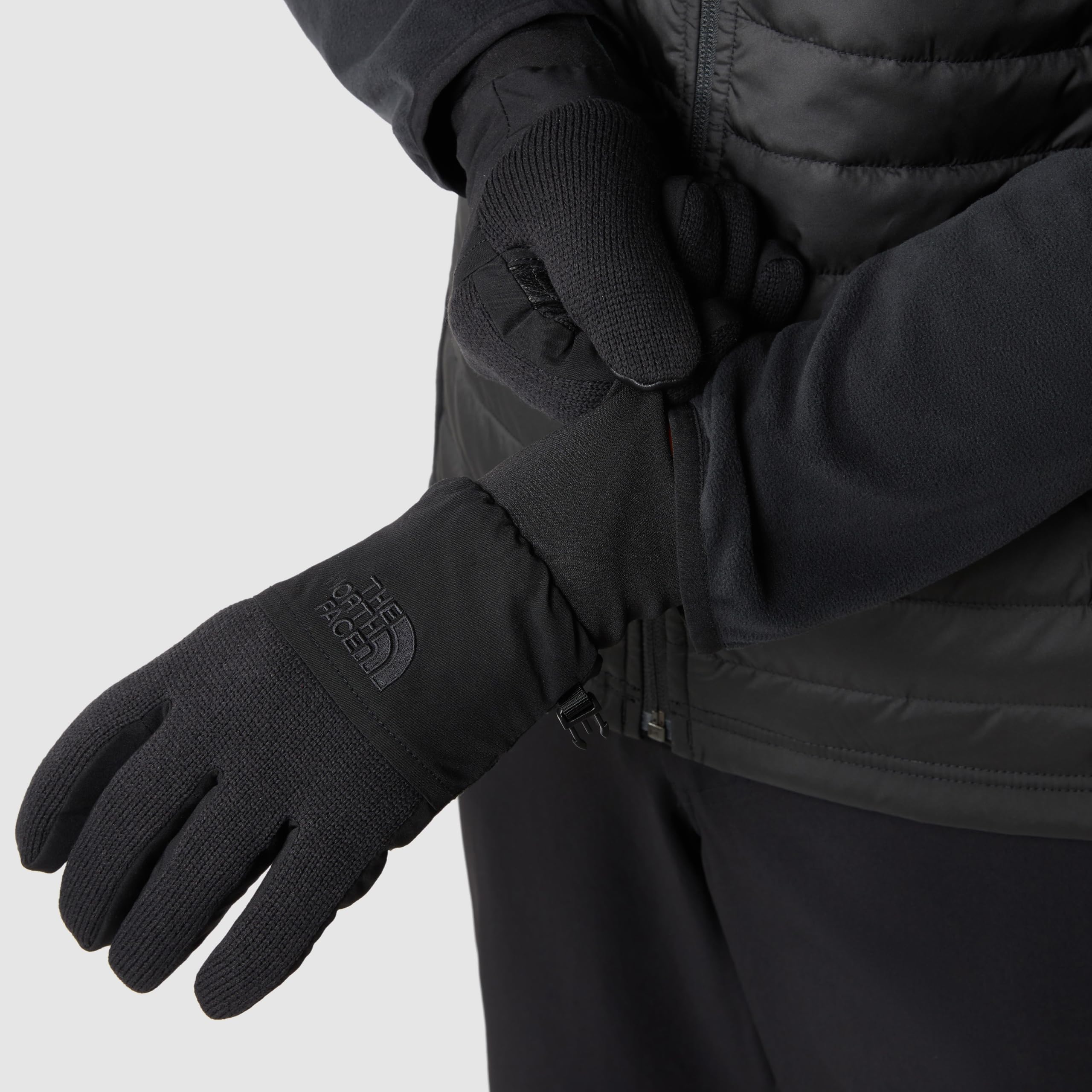 THE NORTH FACE - Herren Front Range Fleece Handschuhe - Warm, Wasserabweisend - TNF Black Heather