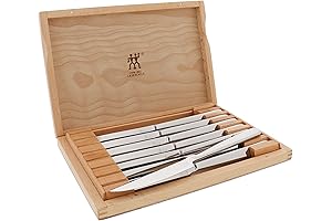 Messermeister Steak Knife Set: Razor-Sharp Precision for the Ultimate Dining Experience