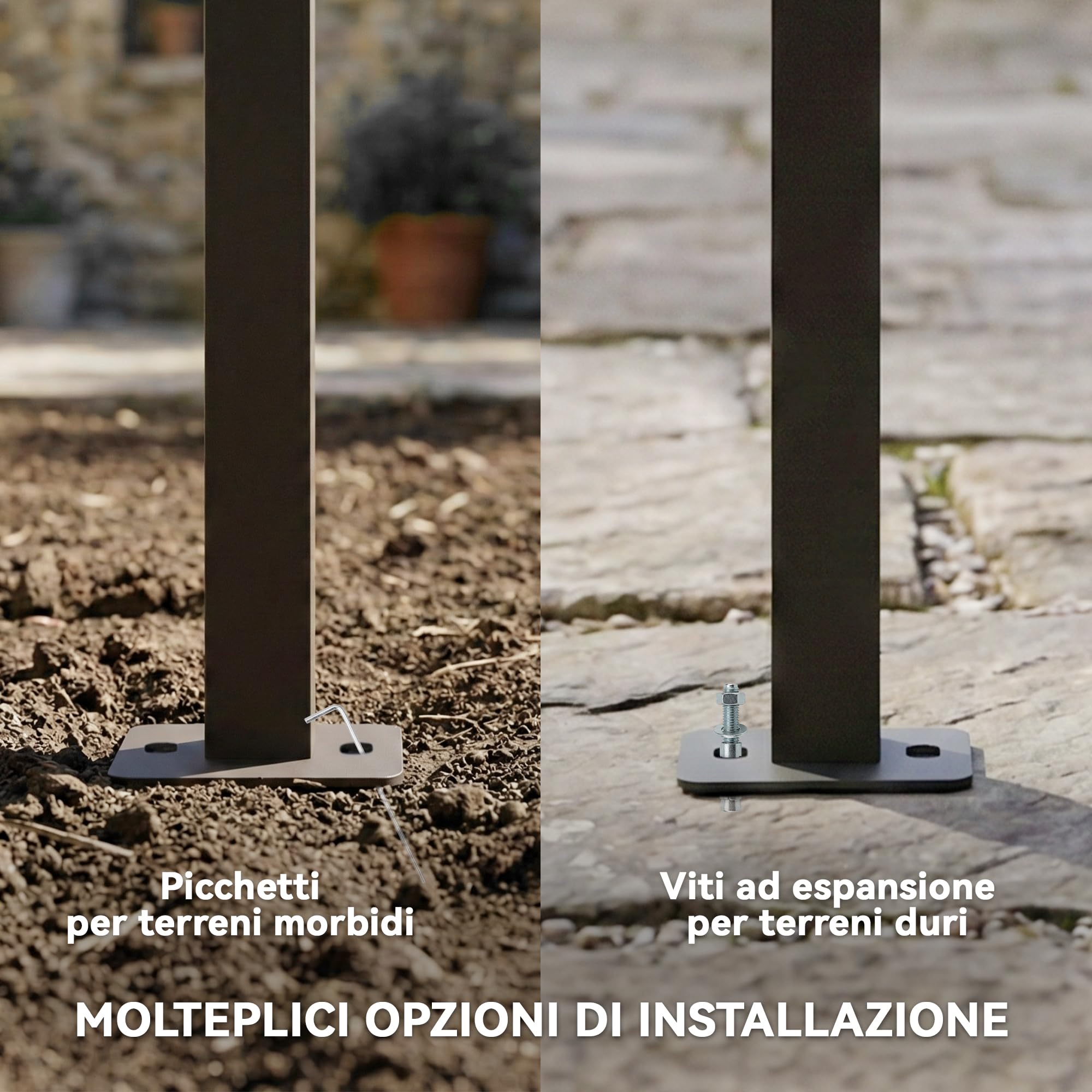 Outsunny Gazebo Pergola Addossata 3x3 m Tetto Retrattile Scorrevole Fori Drenaggio Pergolato Giardino Poliestere Acciaio Patio Terrazzo Esterno UV30+ Bianco Crema