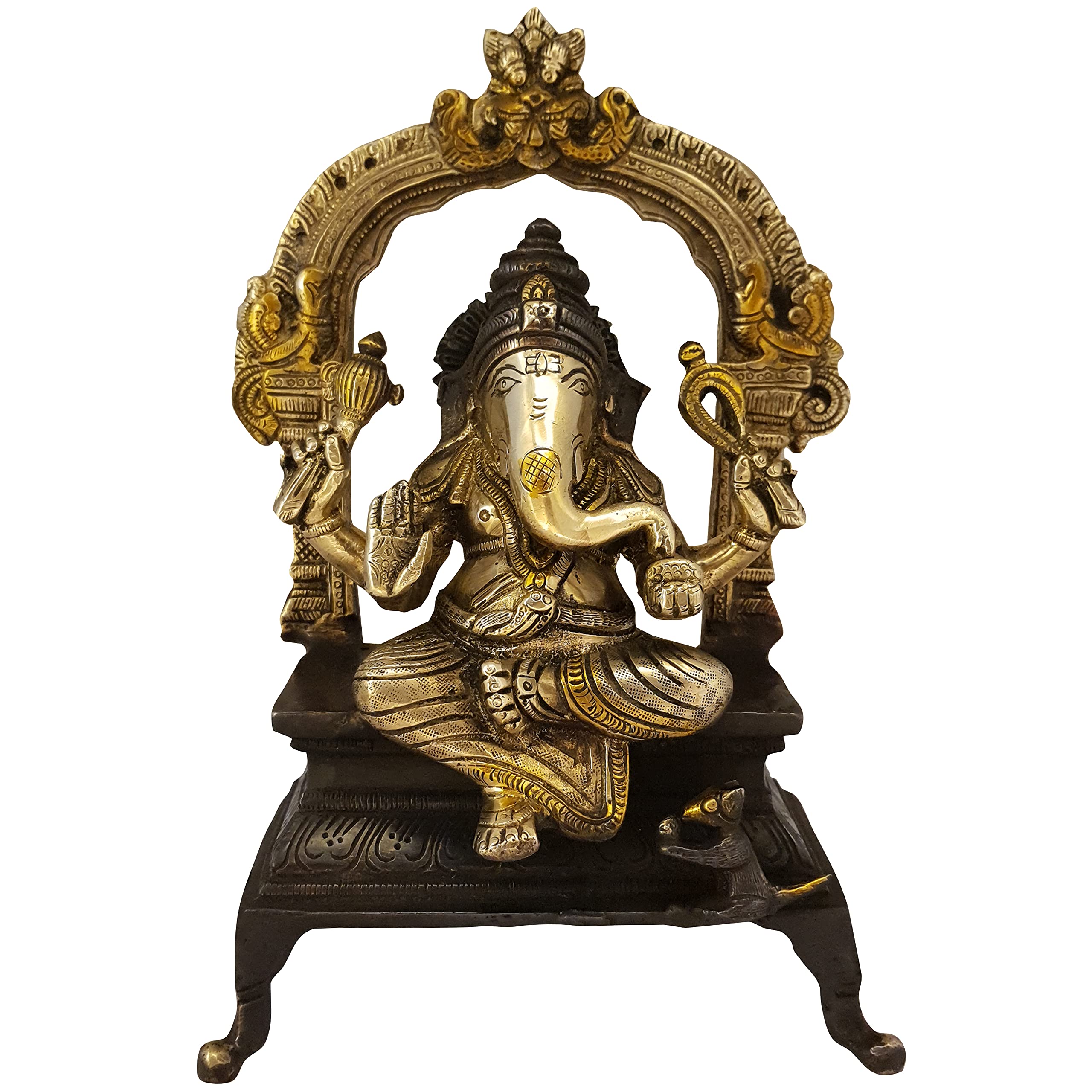 Buy Ganesh Idol on Stand for Home Puja Room Decor Pooja Mandir Decoration Items Living Room