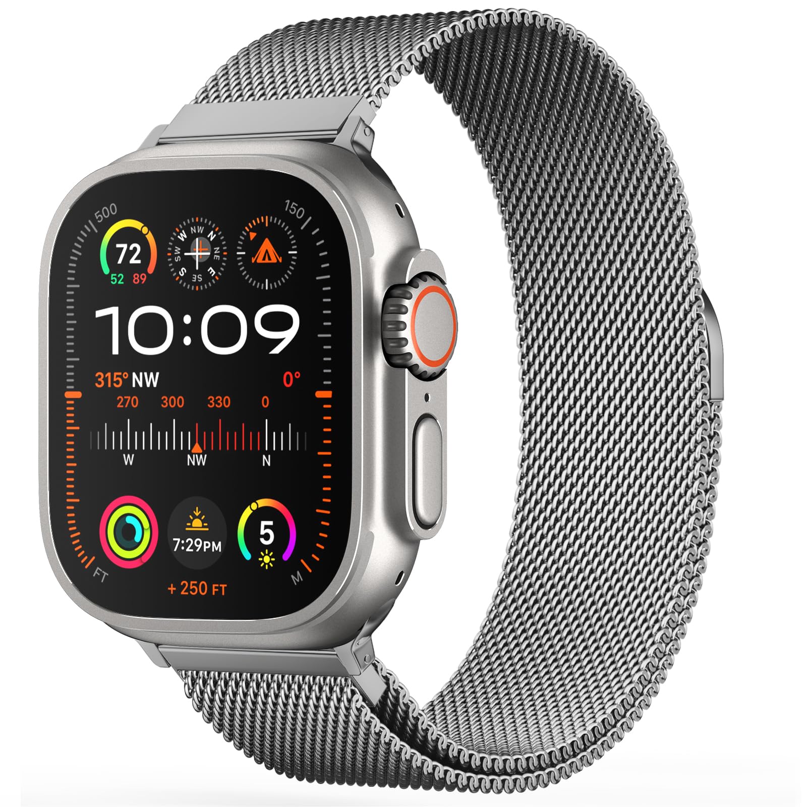 Apple watch 純正 バンド Milanese Loop 38mm Amazon.com: Original Stainless Steel Milanese Loop