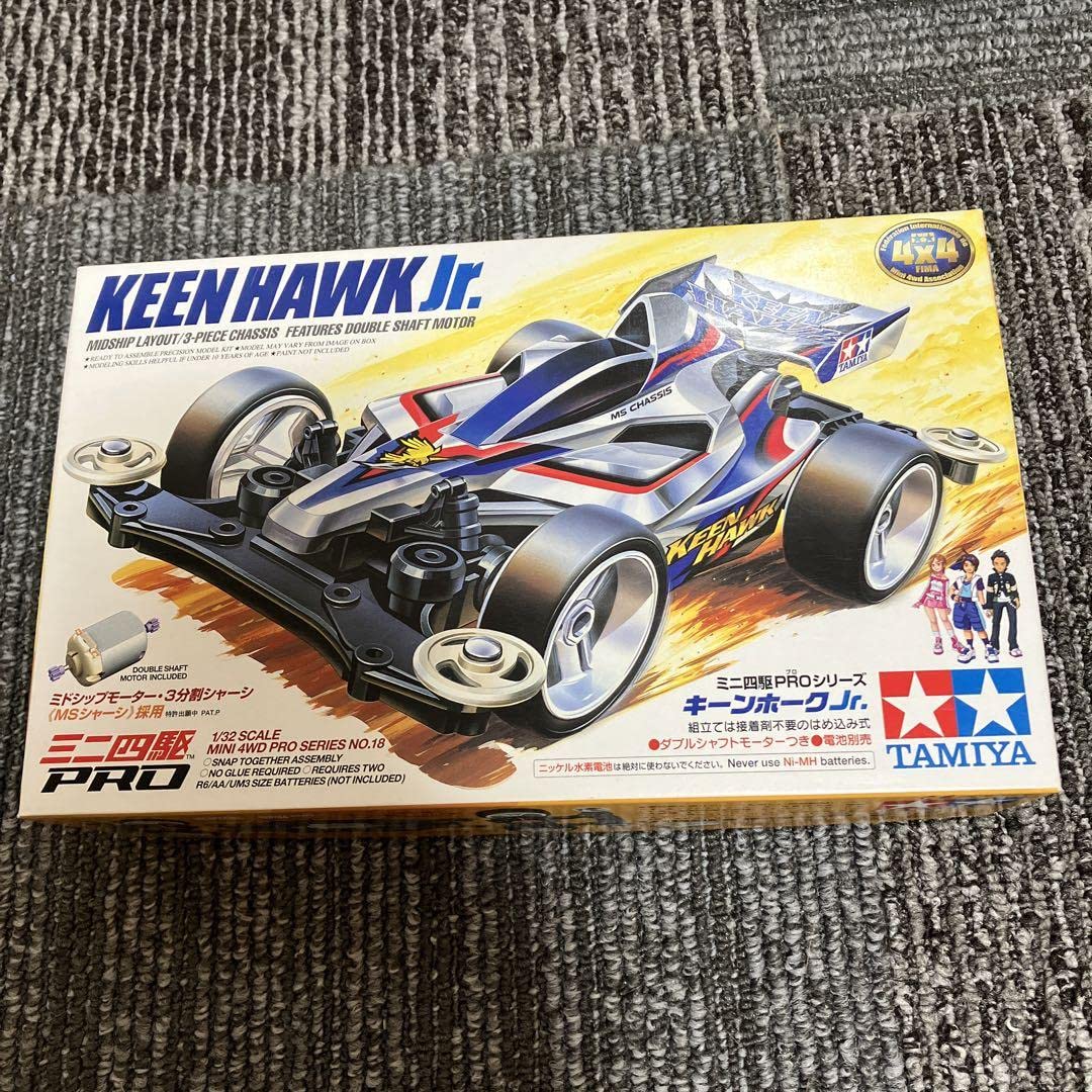 ミニ四駆　キーンホークJr. メタリック Amazon.co.jp: タミヤ ミニ四駆PRO 1／32 キーンホークJr : ホビー