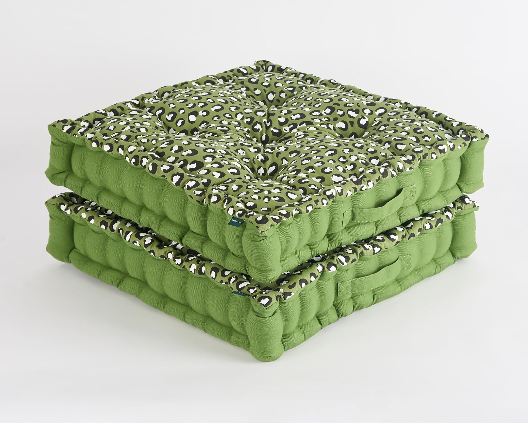 Premium Animal Printed Floor Back & Seat Cushion