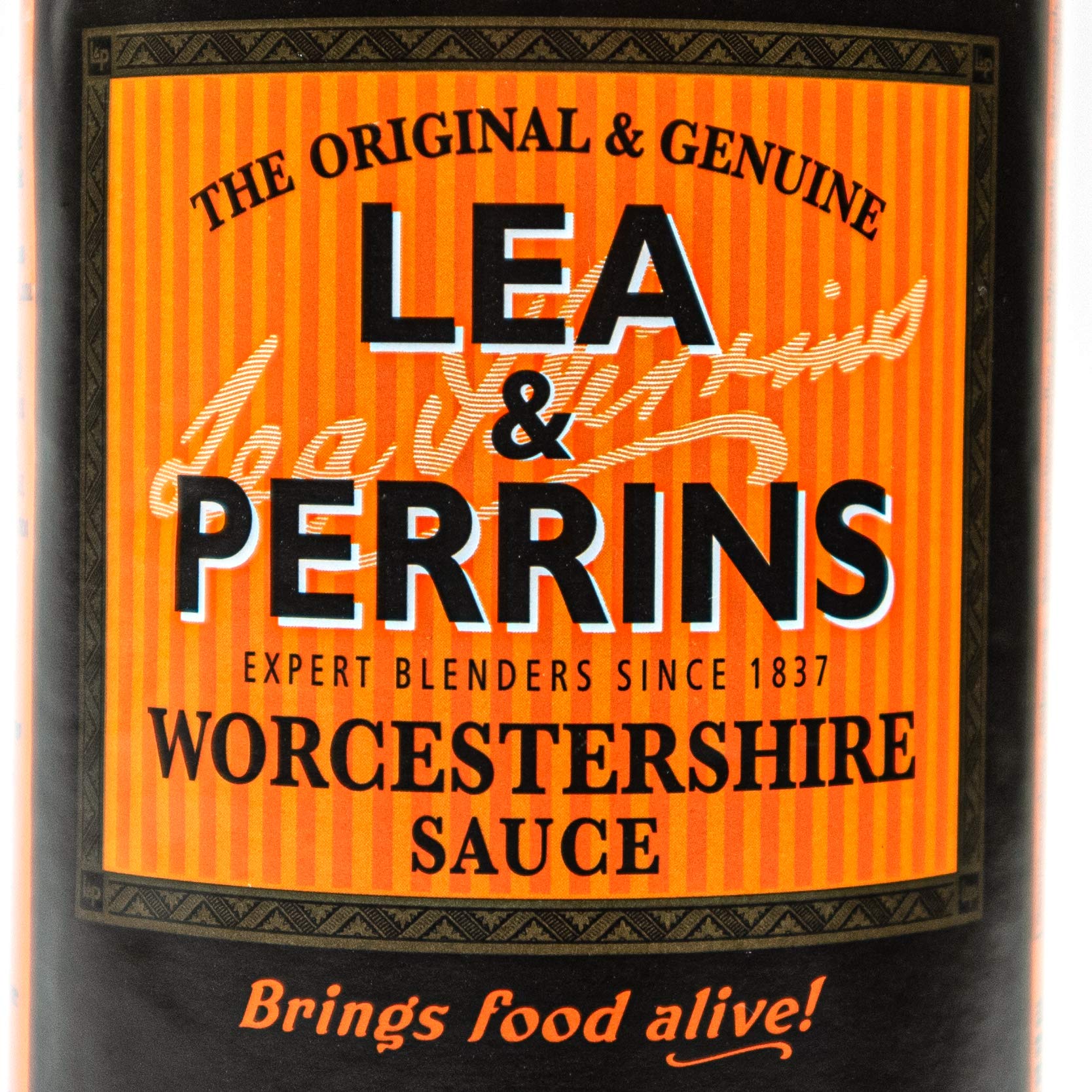 Lea & Perrins - Lot de 3 sauces Worcestershire originales dans une bouteille en verre de 568 ml (sauce assaisonnement) – Sauce Worcester traditionnelle anglaise Worcester