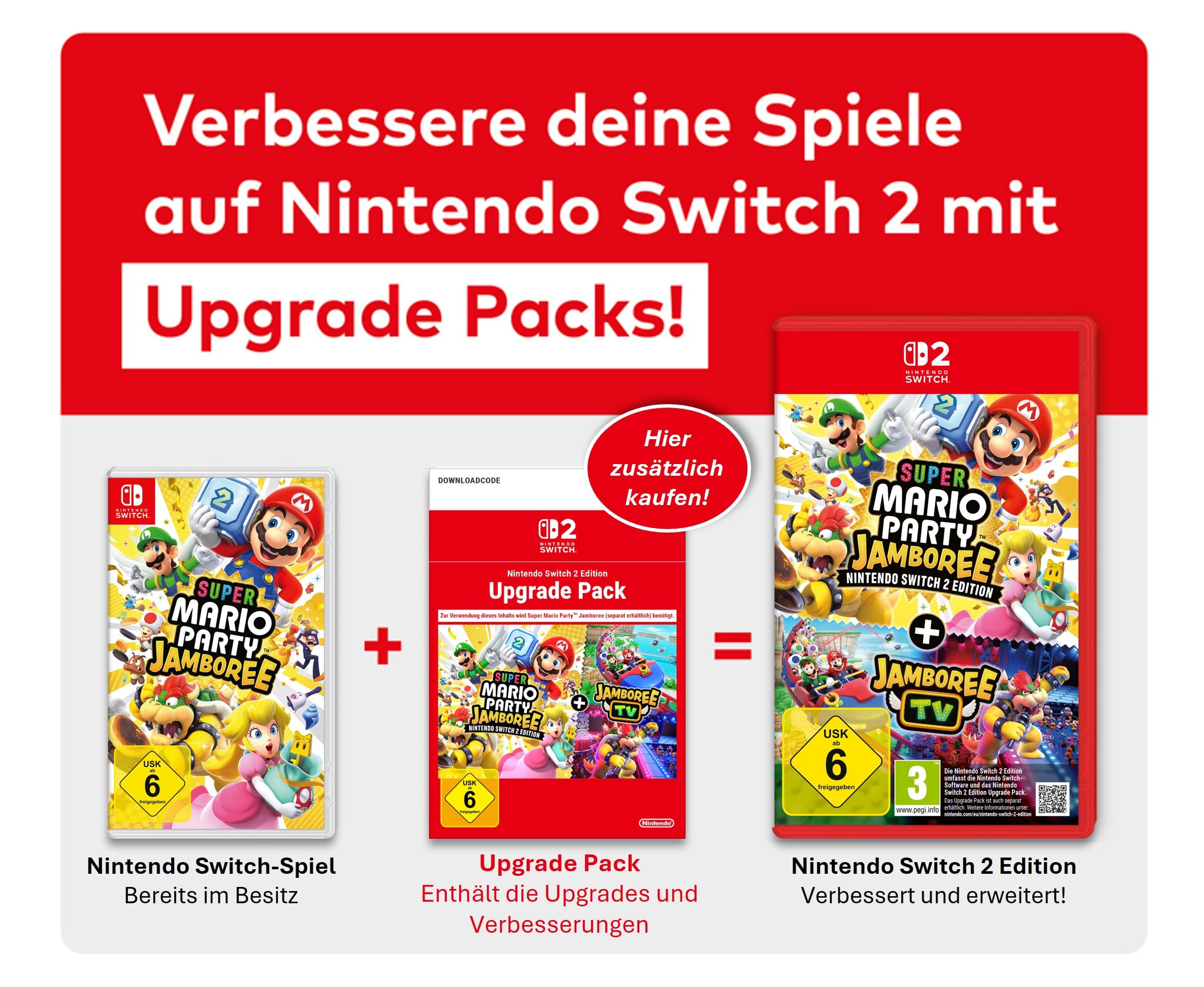 Super Mario Party Jamboree | Nintendo Switch 2 Upgrade Pack - Download Code