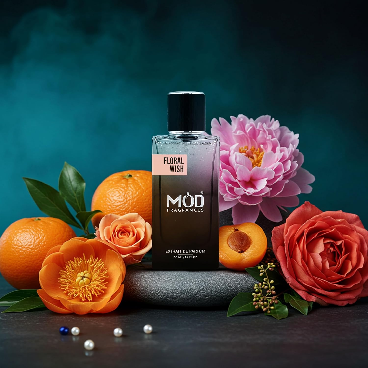 Mod Fragrances Floral Wish Perfume For Women Inspired By Miss D'ore Perfume Long Lasting Floral Amber Fragrance Extrait De Parfum 50ml