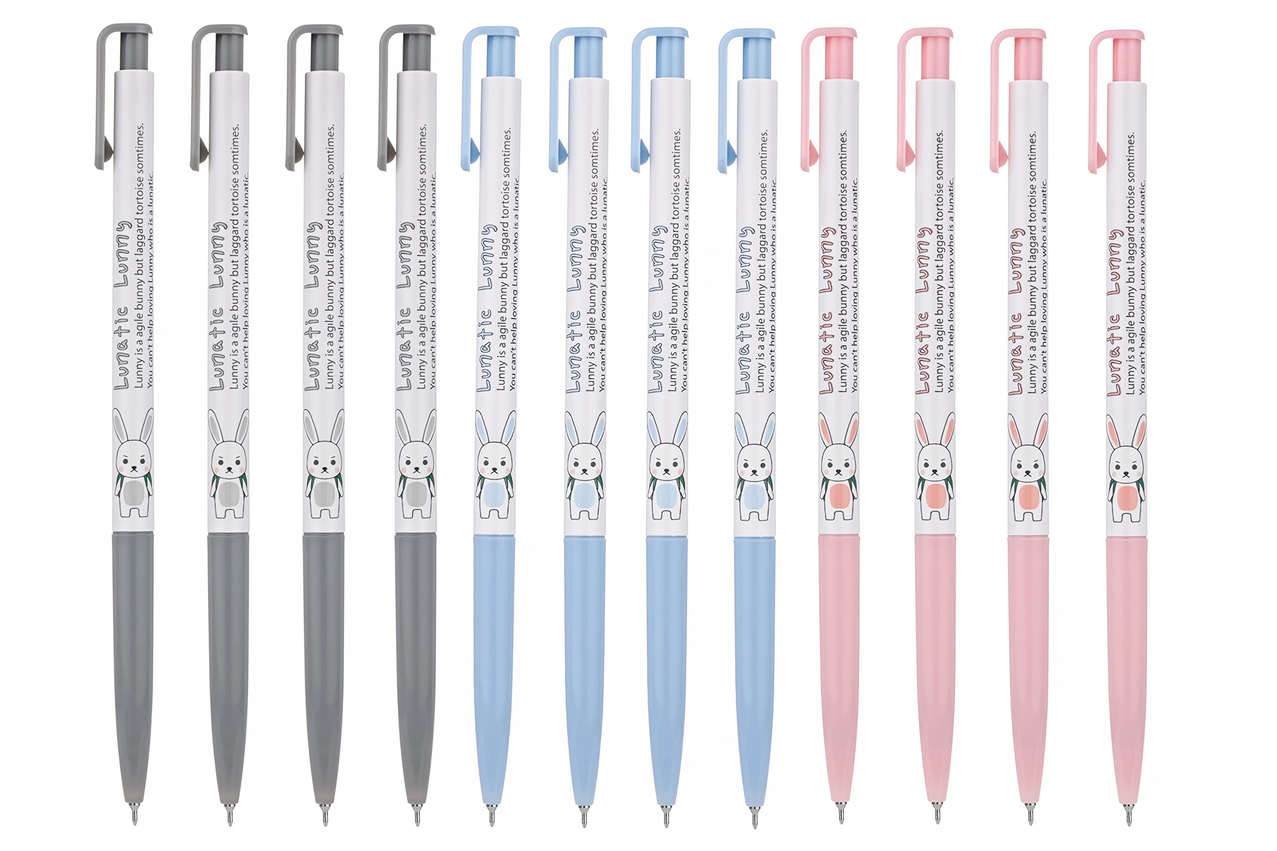文房具・ステーショナリー Luna Amazon.com: ZEESOON Xeno Lunatic Lunny 0.38mm Slim Ball Point Pen