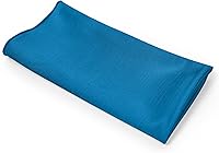 Vista 18 de Ultimate Textile -1 docena - Reversible Shantung Satin - Majestic - Servilletas de tela Majestic de 17 x 17 pulgadas color azul pizarra