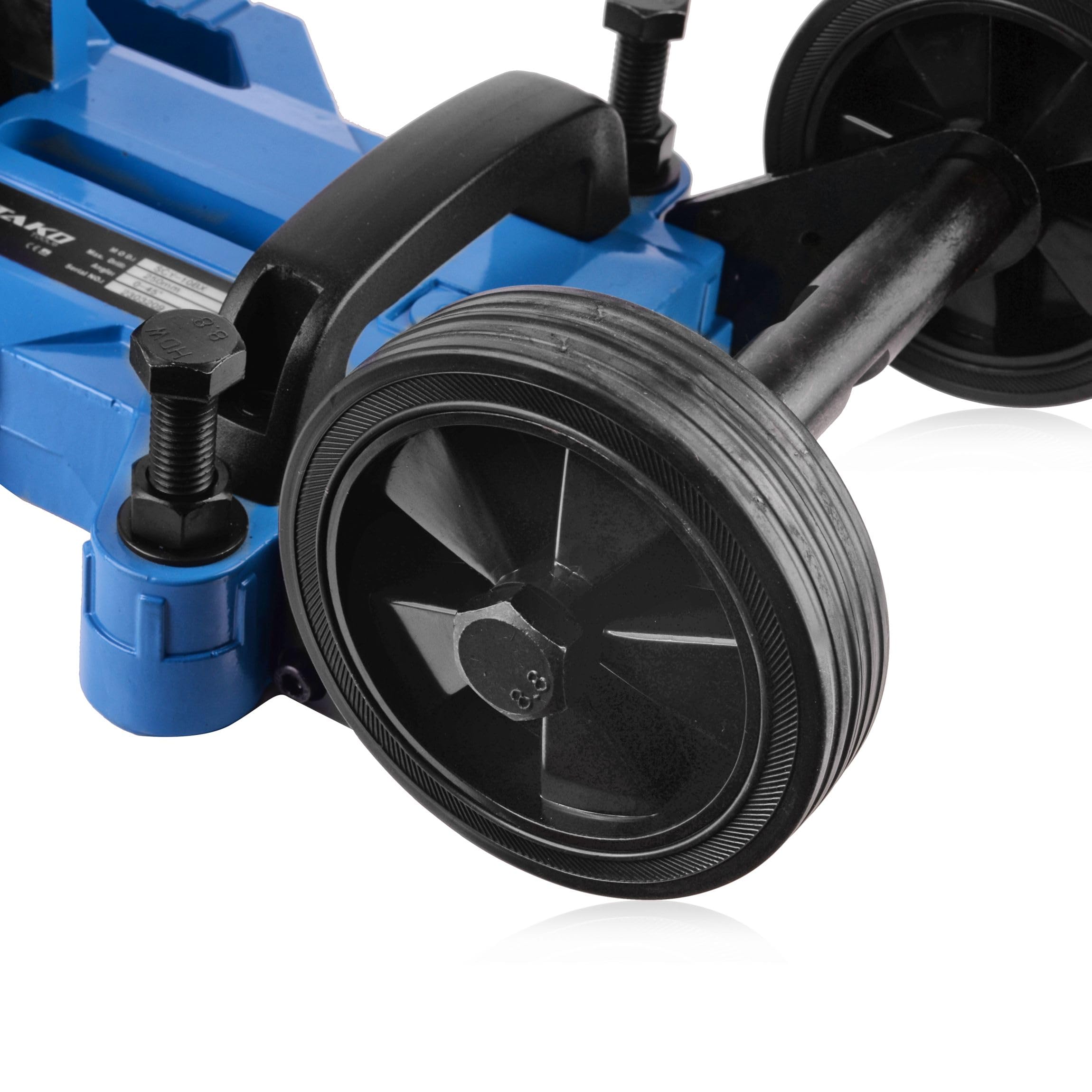 STAKO Soporte de perforación inclinable de 45° para taladro de núcleo con abrazadera de montaje de 60 mm – Diámetro máximo de perforación de 202 mm – Base de perforación 12 kg – Altura de elevación 62
