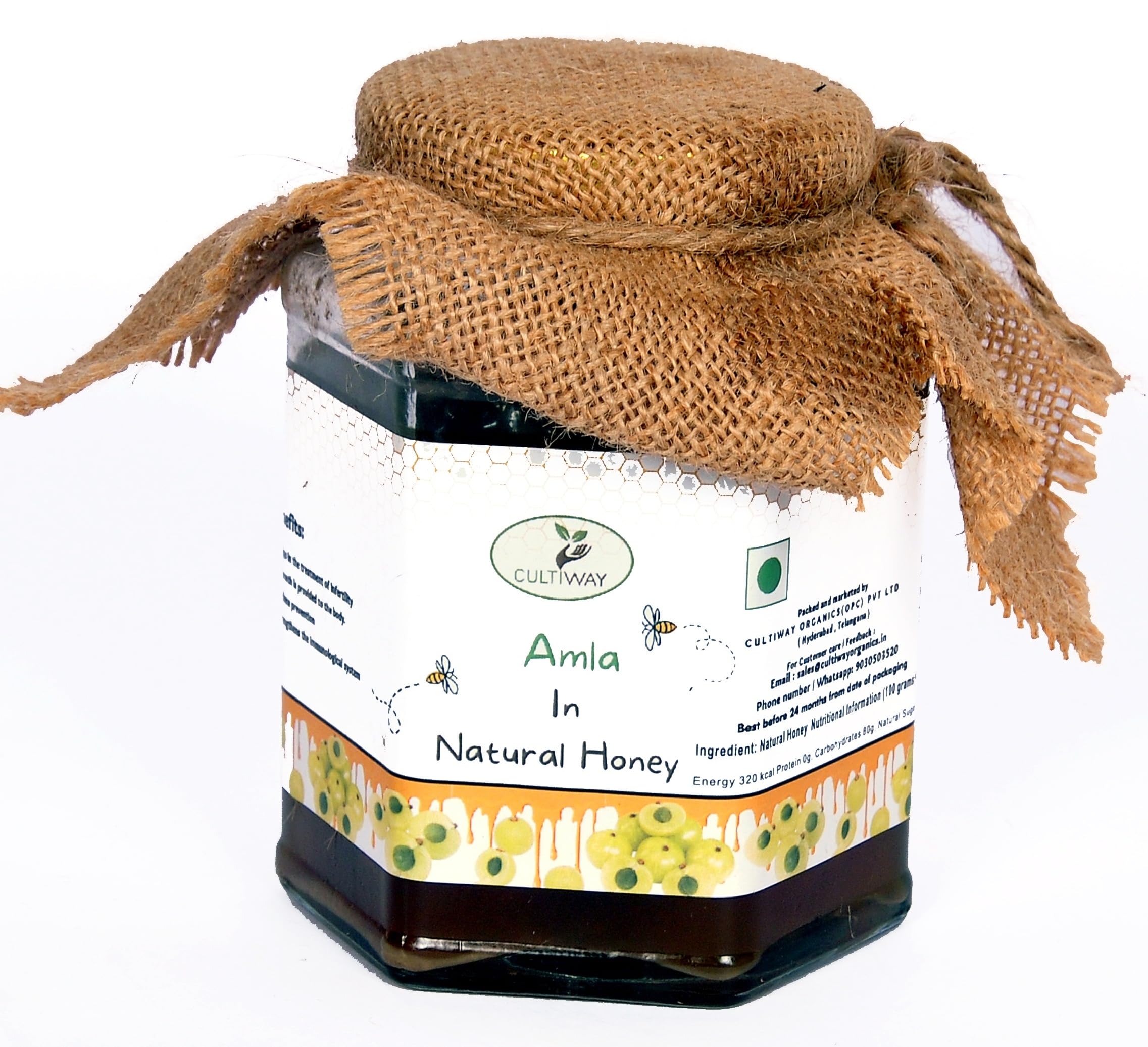 CULTIWAY ORGANICS Amla Murabba 500gm | Sweet & Delicious Amla Ka Murabba Without Sugar Syrup | Immunity Booster Organic Muraba In Pet Jar (B0D8VHV8HF) Amazon Price History, Amazon Price Tracker