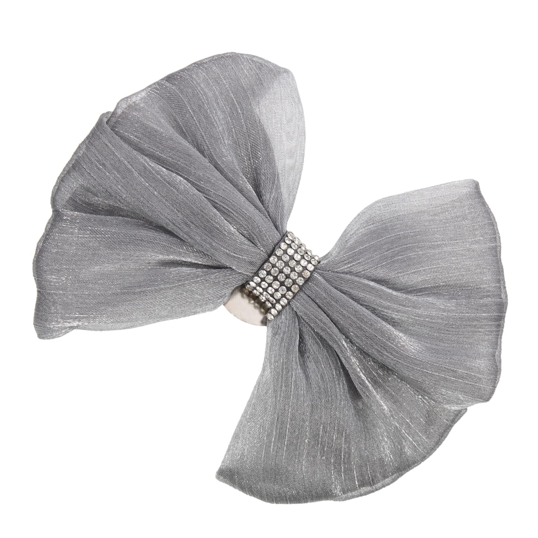 ABOOFAN 4pièces Attache Rideaux Tulle avec Nœud Décoratif Accessoire Élégant pour Fenêtres De Salon Chambre Ou Bureau Facile à Installer pour Voilages Et Drapes Légers
