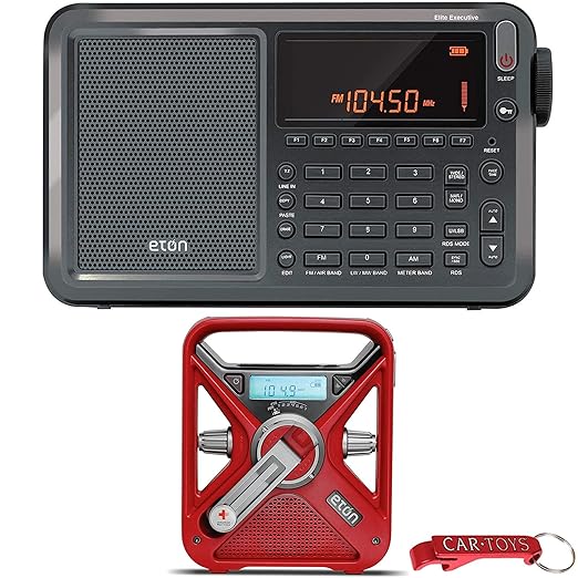 Eton Elite Executive AM/FM/Aircraft Band/SSB/Shortwave Radio Bundle