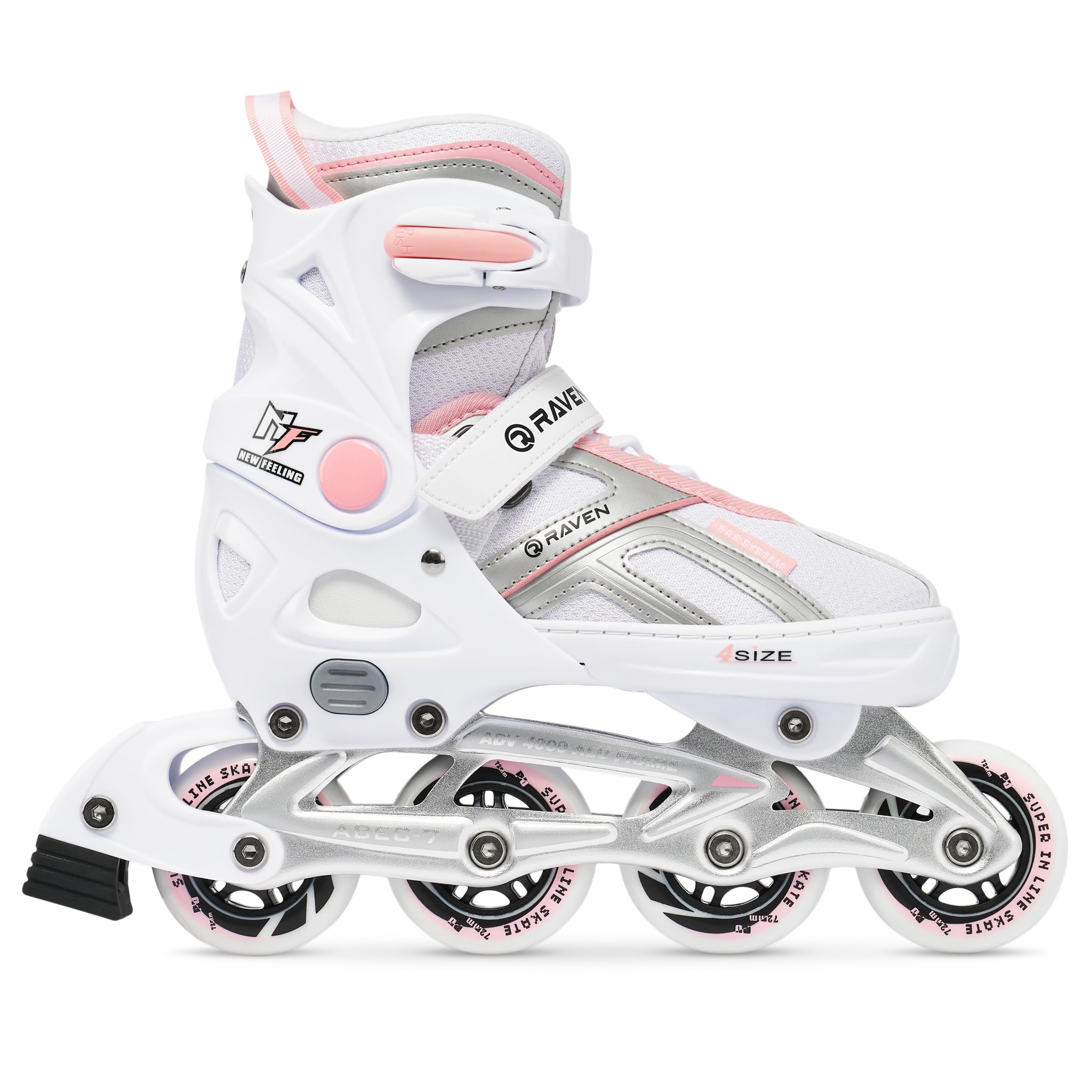 Raven – Patines para niñas, niños, Adultos y niños – Patines con Ruedas – Opción 2 en 1 con Patines de Hielo – Ajustables – Pulse — view 26