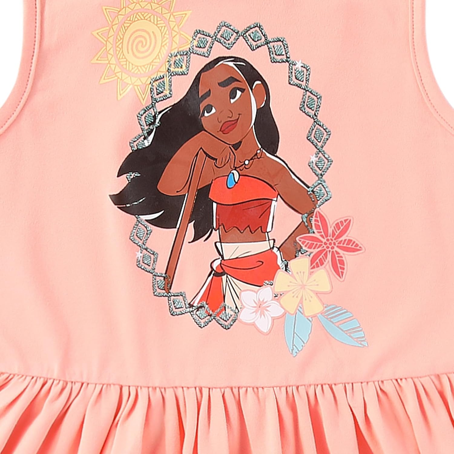 Disney Moana Girls 2 Pack Dress for Toddler and Big Kids - Image 3