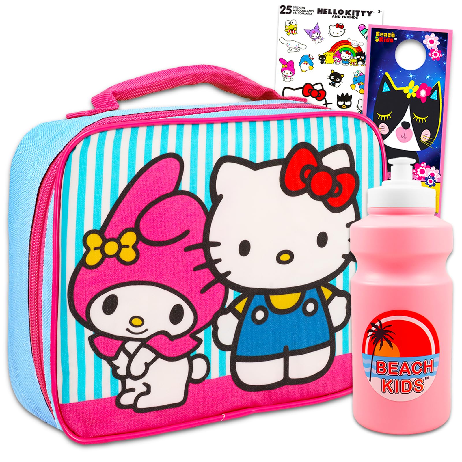 Amazon.com: Hello Kitty Lunch Box Set - Bundle with Lunch