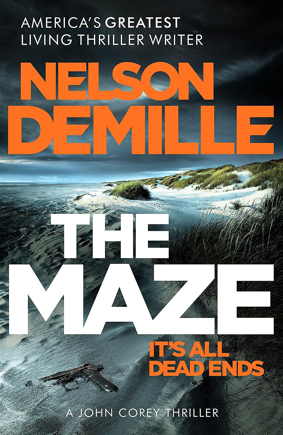 The Maze by Nelson DeMille (Paperback Book)
