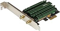 Vista 2 de StarTech.com PCI Express AC1200 Adaptador de red inalámbrica-CA de doble banda - Tarjeta WiFi PCIe 802.11ac - Tarjeta inalámbrica de CA de 2.4/5GHz