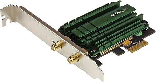 Miniatura 2 de StarTech.com PCI Express AC1200 Adaptador de red inalámbrica-CA de doble banda - Tarjeta WiFi PCIe 802.11ac - Tarjeta inalámbrica de CA de 2.45GHz,