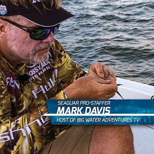 Miniatura 7 de Seaguar Blue Label - Línea líder de pesca para agua salada, 100% fluorocarbono, transparente, varios tamaños