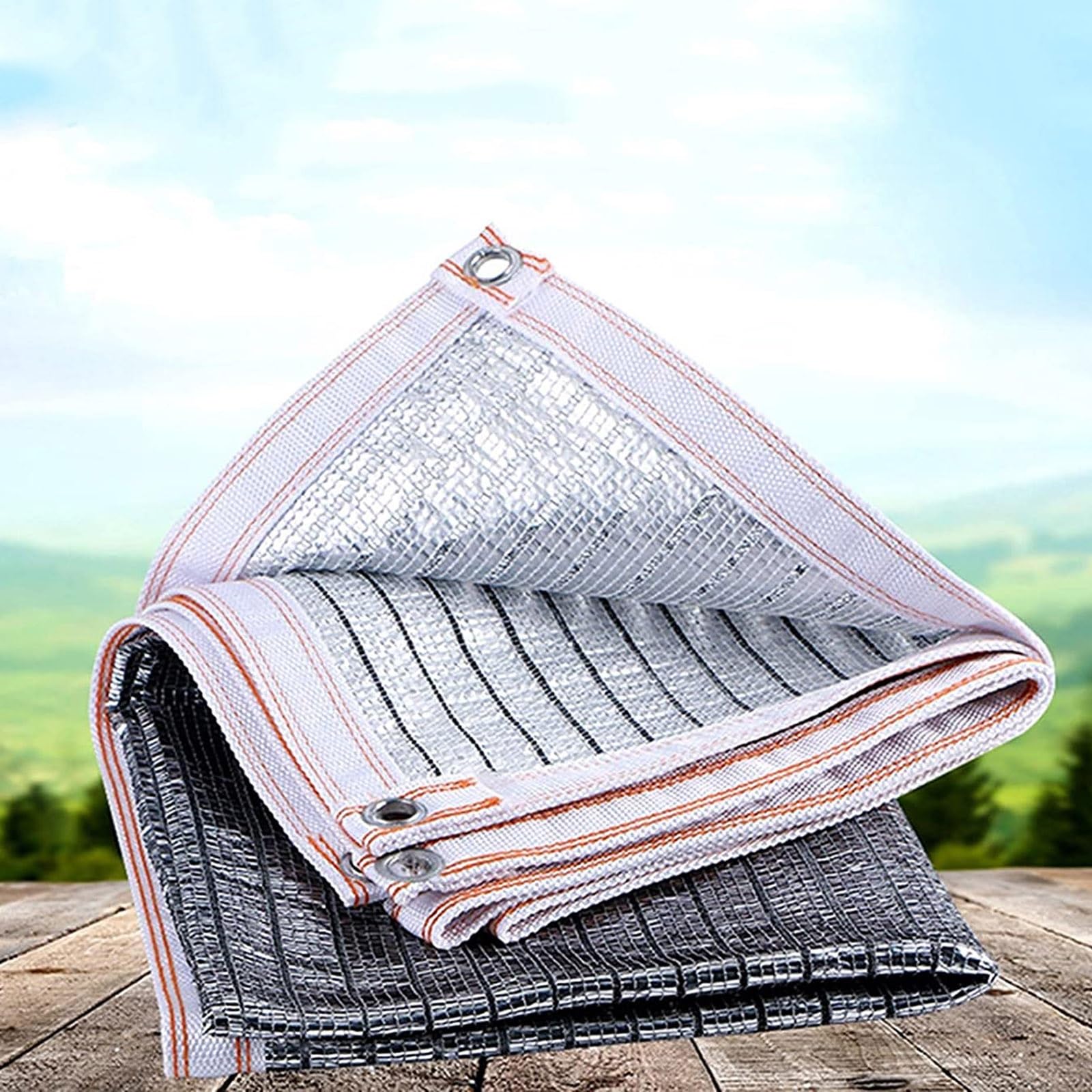 Filet d'ombrage protection solaire contre la chaleur du jardin