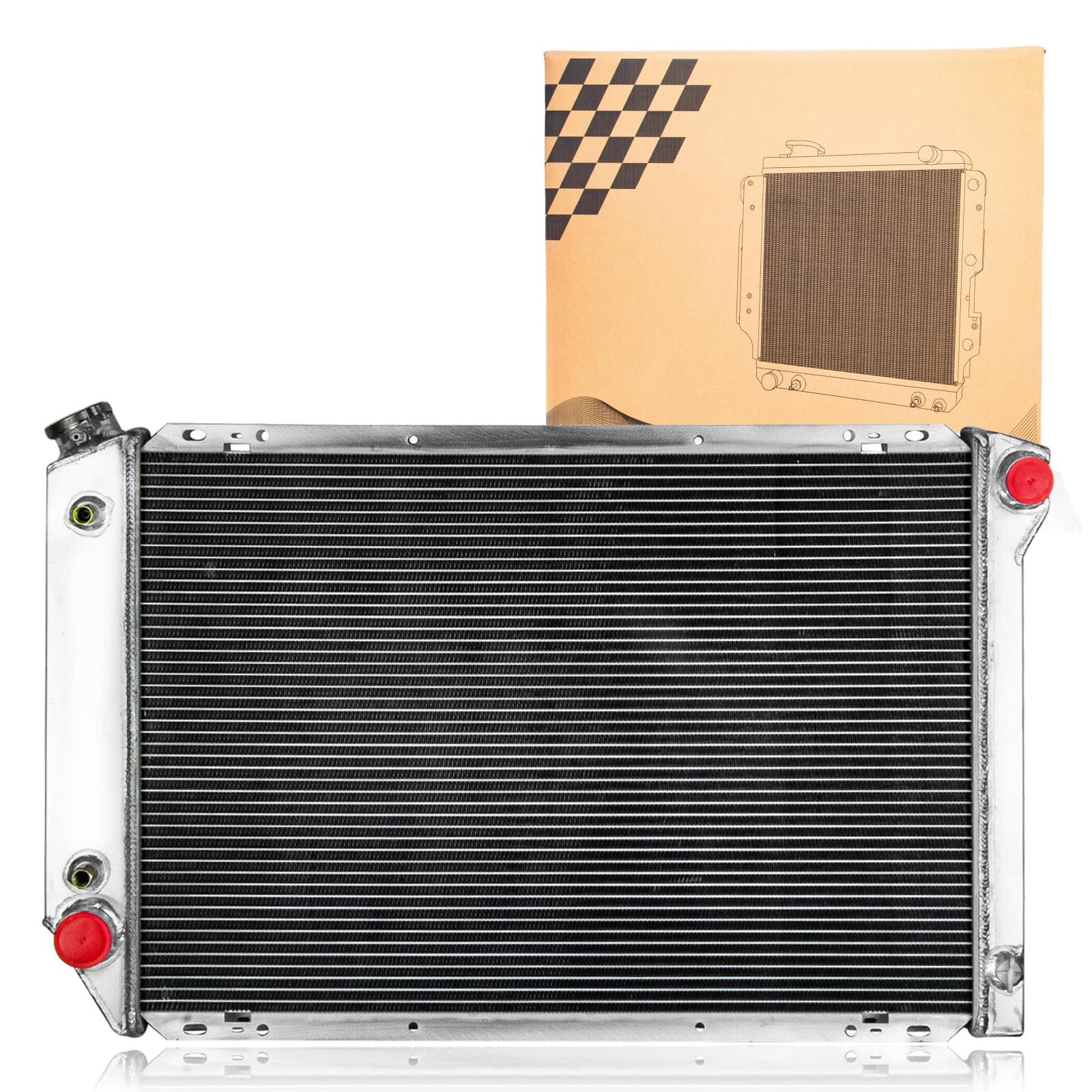 Photo 1 of Pundimo 3-Row Aluminum Radiator for Ford F-Series Bronco