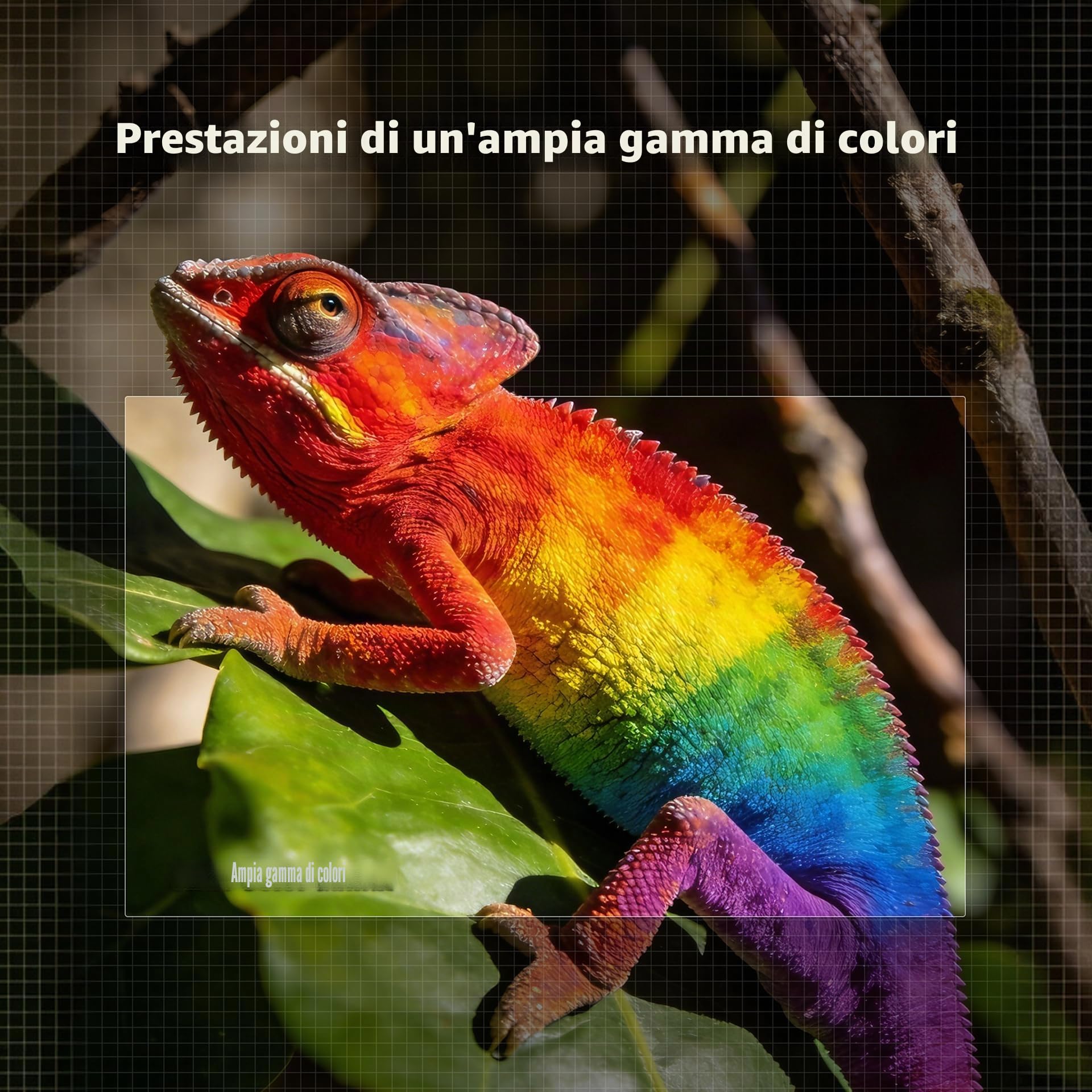 LeApex EVO Schermo Proiettore Motorizzato da Pavimento 100 Pollici, ALR CLR 95% Reiezione Luce Ambientale, Visibile anche di Giorno, per Proiettore UST, 4K/8K UHD, Home Cinema