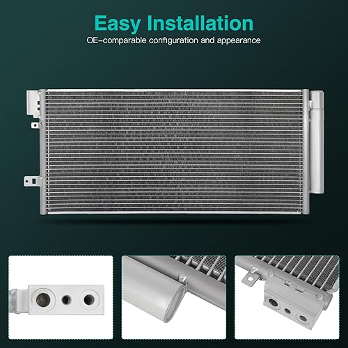 Miniatura 3 de SCITOO Condensador de aire acondicionado 4083 compatible con 2012-2020 para Chevrolet Sonic 1.4L