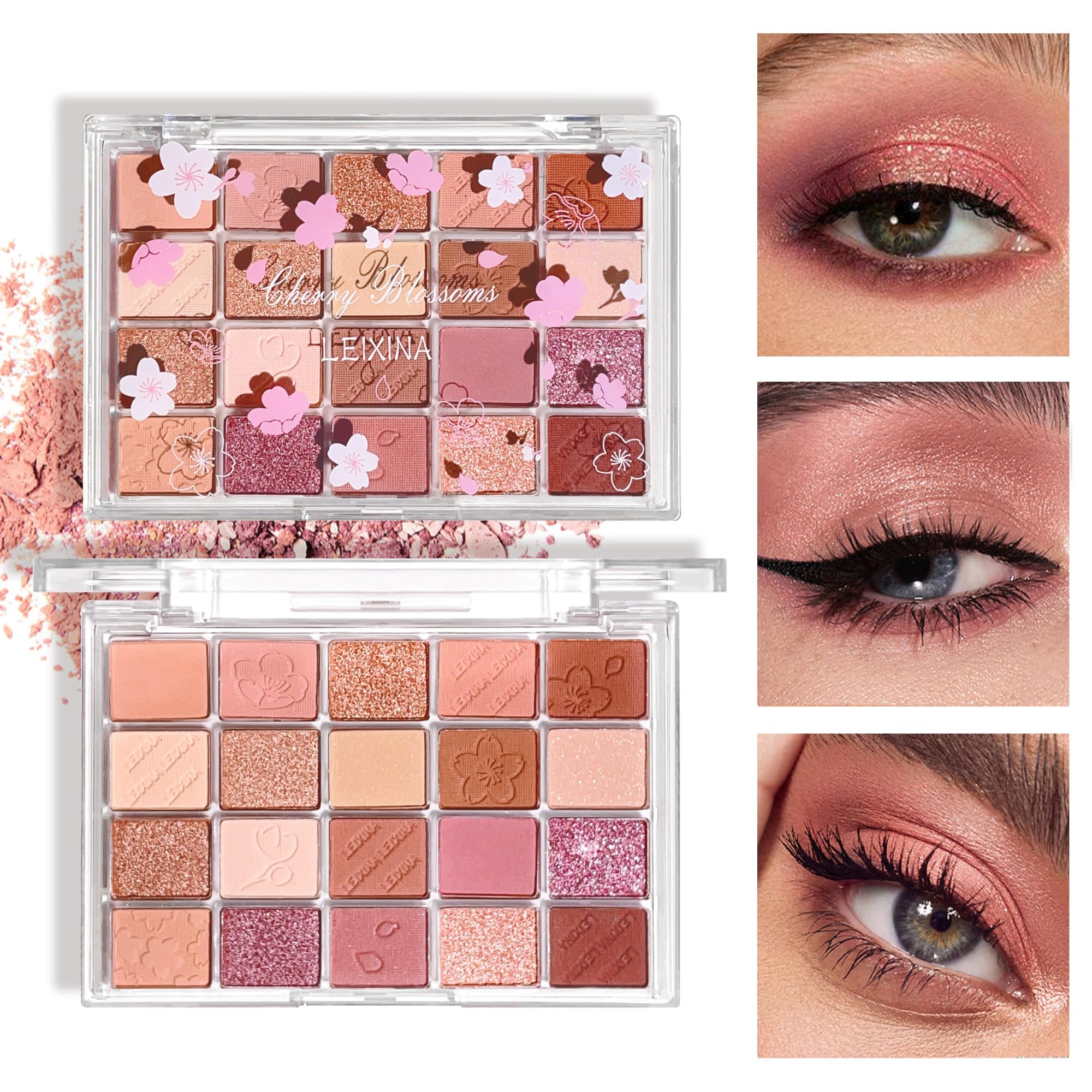 Amazon.com : Evening Cherry Blossom Eyeshadow Palette - Elegant