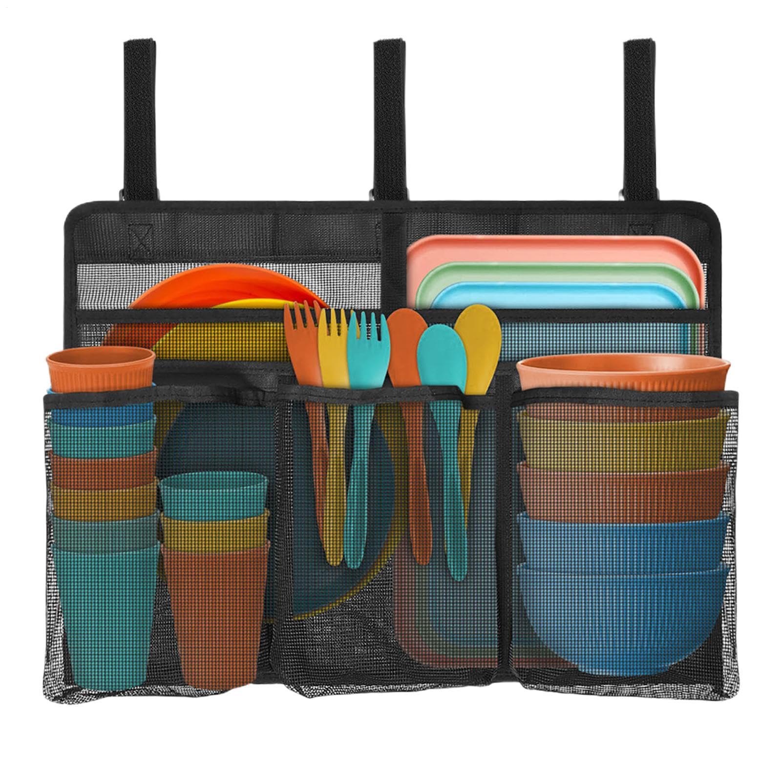 Sac de séchage pour vaisselle de camping pour repas en forêt et bivouac