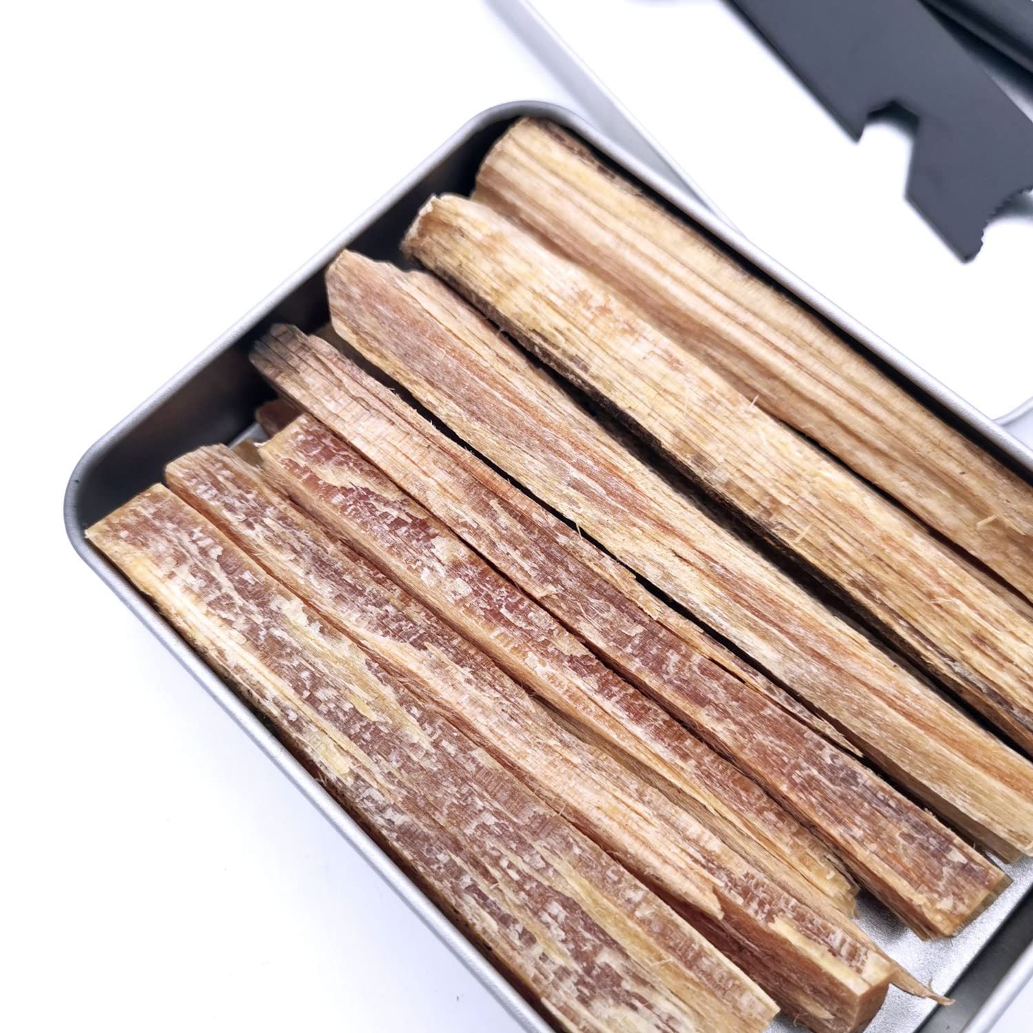 Survival - Set di pietra focaia di emergenza, asta di magnesio Flint Fire Starter scatola impermeabile, per esterni Fatwood Stick Fire Starter Strumento di sopravvivenza