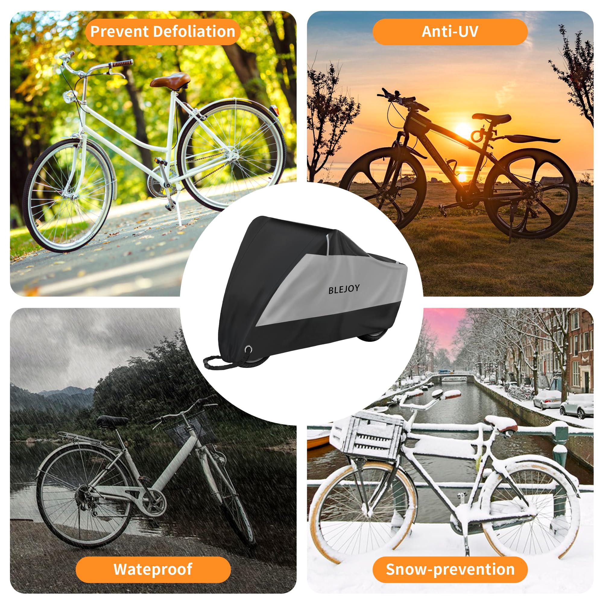 Favoto Bike Cover For Transport Bikes Waterproof Outdoor