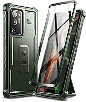 Vista 1 de Dexnor Funda para Samsung Galaxy Note 20 Ultra 5G, [Protector de pantalla y soporte integrados] Protección de grado militar resistente a prueba