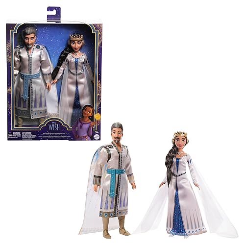 Mattel ​Disney Wish - Re Magnifico e Regina Amaya, set