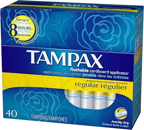Tampax Regular 40 paquetes de 2
