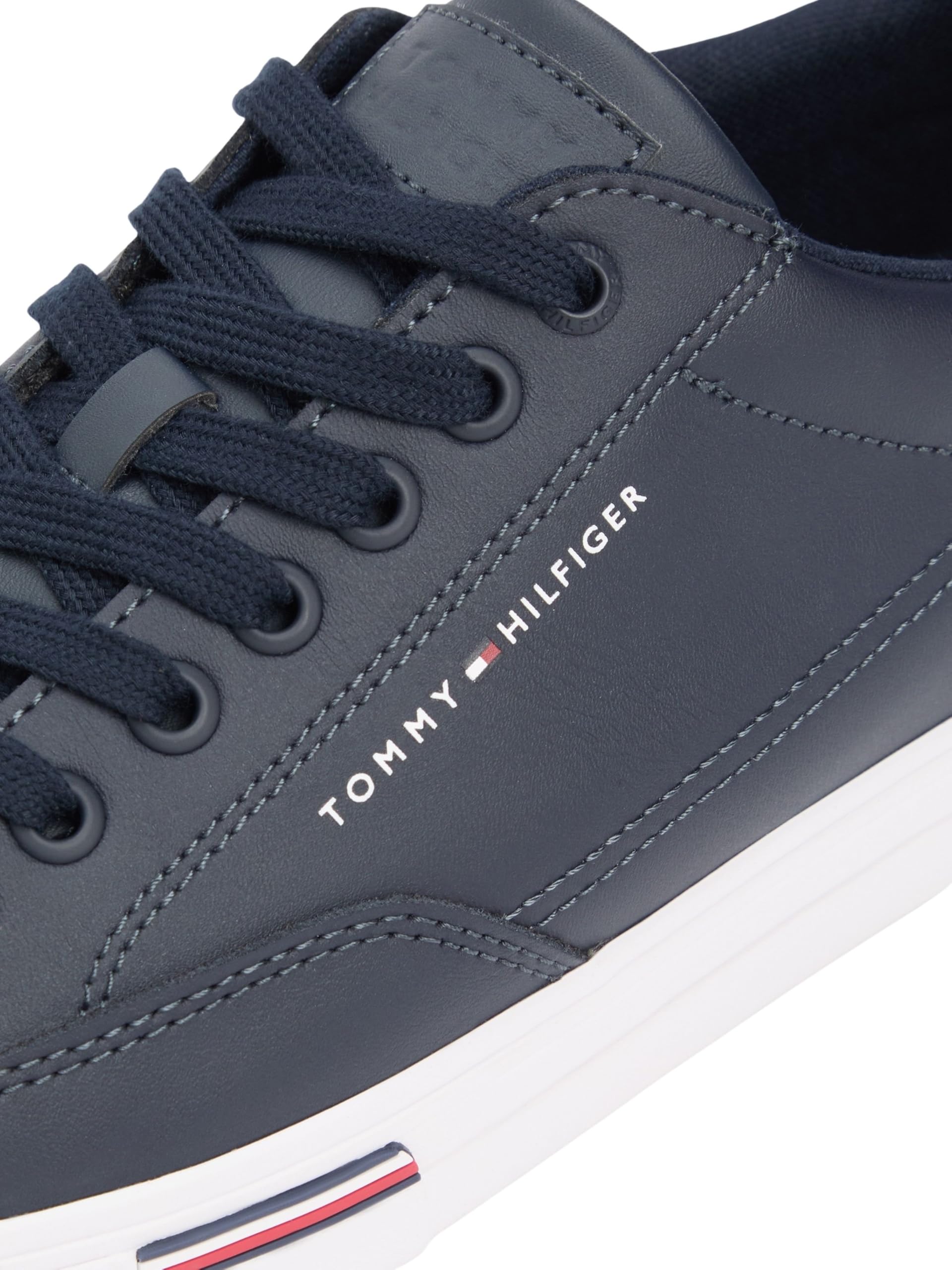 Tommy Hilfiger Vulc Core RWB Long Lace Lth Fm0fm05814 Basso TopUomo