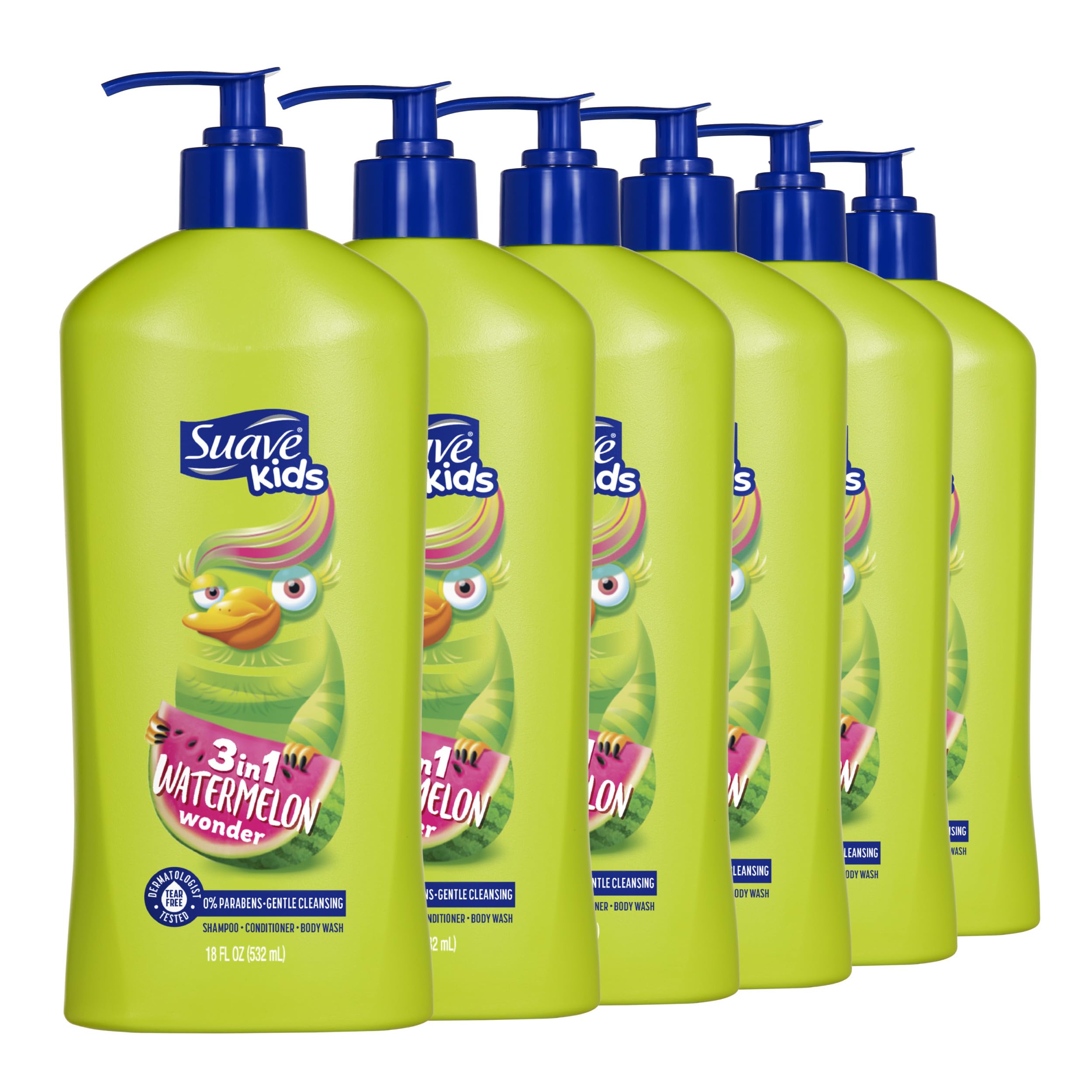 Suave Kids 3-in-1 Watermelon Wonder
