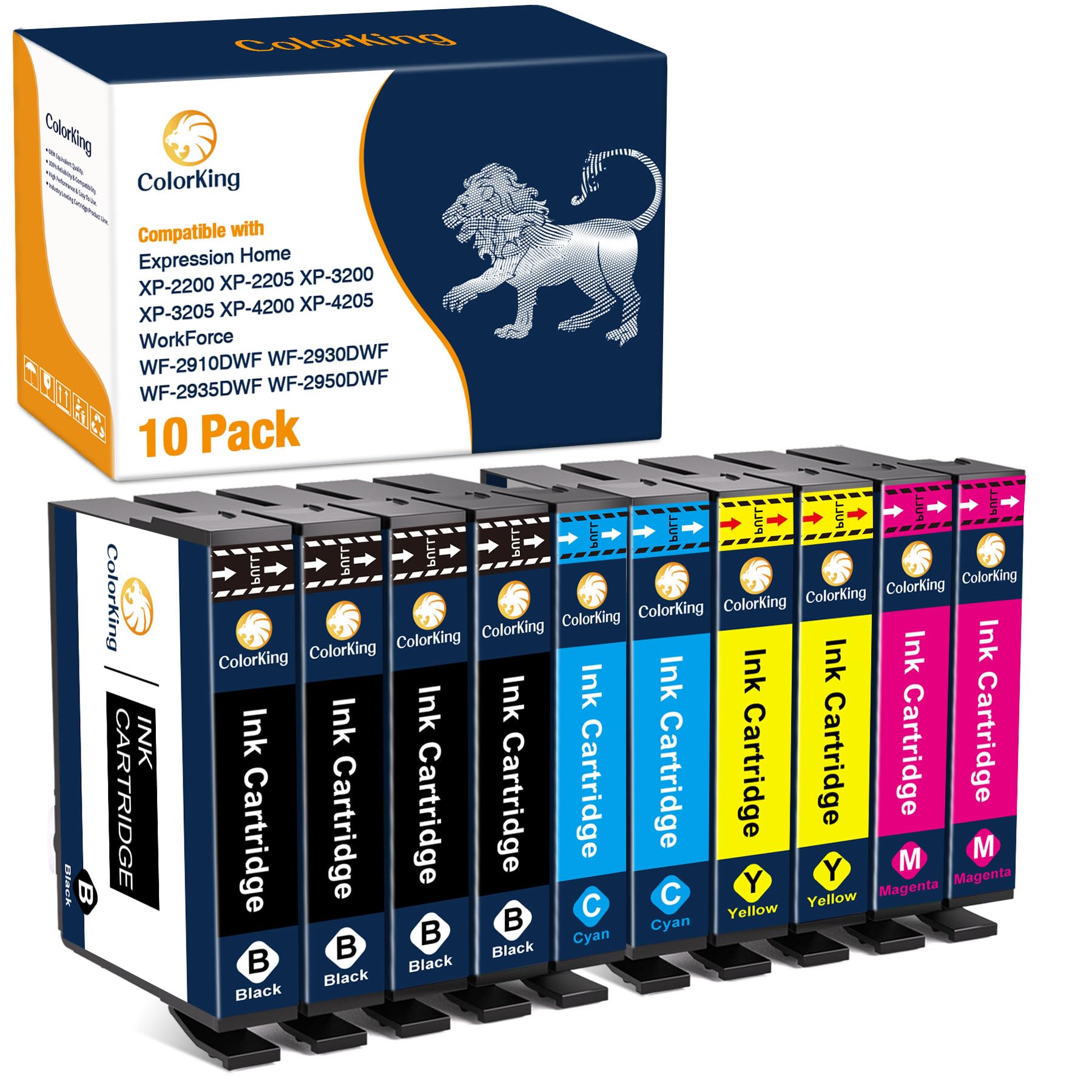ColorKing Compatible 604XL Ink Cartridges Replacement for Epson 604 XL