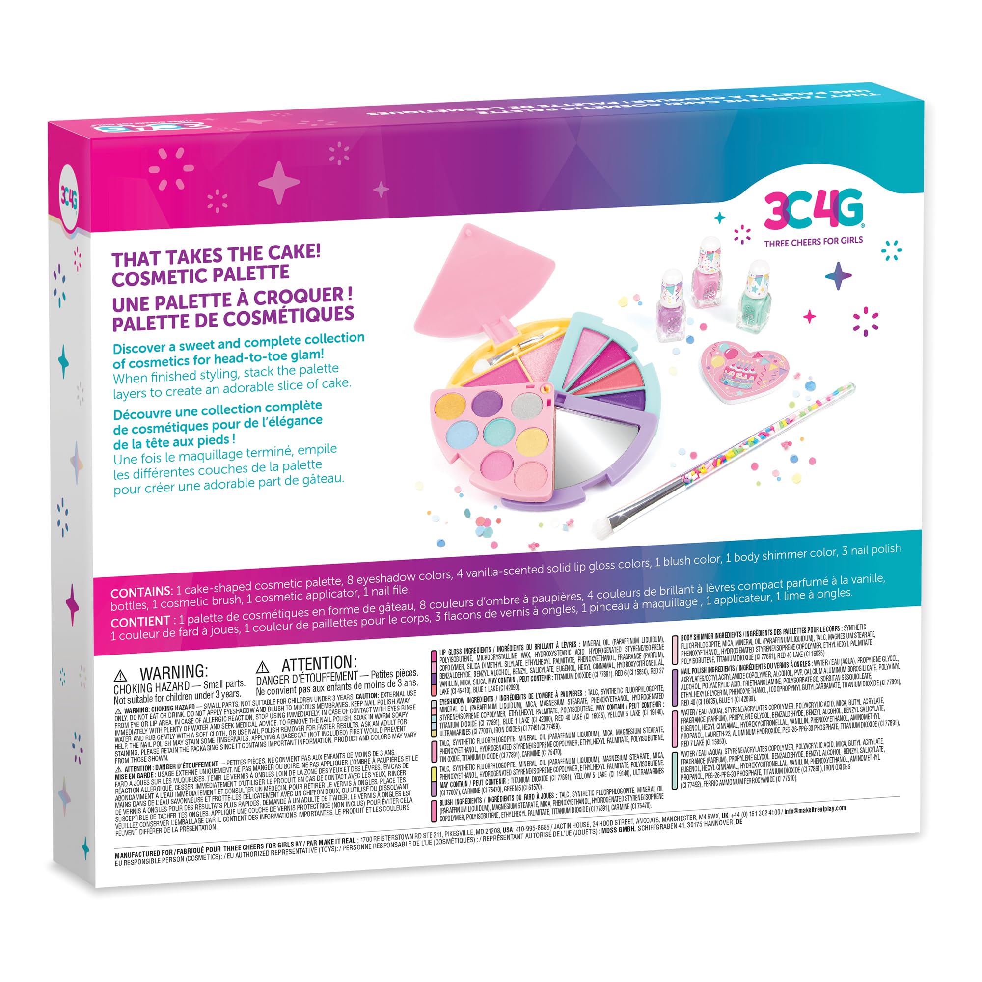 That Takes The Cake! Cosmetic Palette Ages 8+