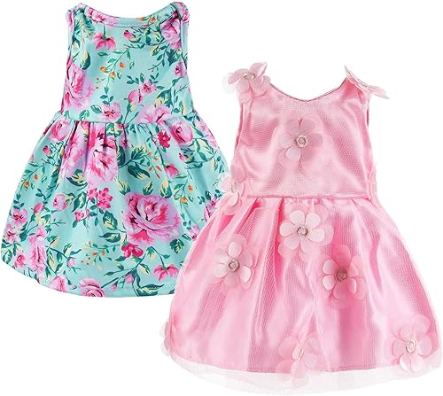 Miniatura 9 de Juego de 2 ropa de oso de peluche de verano que se adapta a la mayoría de los niños de 14 a 18 pulgadas, traje de peluche de oso de peluche