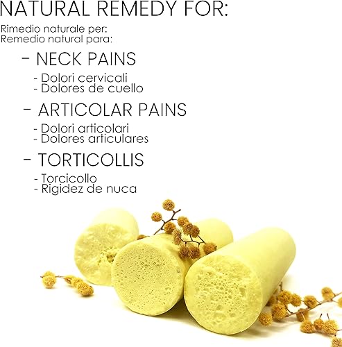Miniatura 3 de LYNPHA VITALE Barras de azufre natural para el dolor - Apto para masaje de cuello, dolor de espalda, masaje muscular y dolor en las articulaciones,