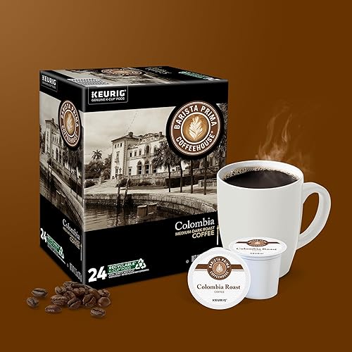 Miniatura 8 de Barista Prima Coffeehouse Colombia Coffee Keurig Cápsulas K-Cup de una sola porción, 96 unidades