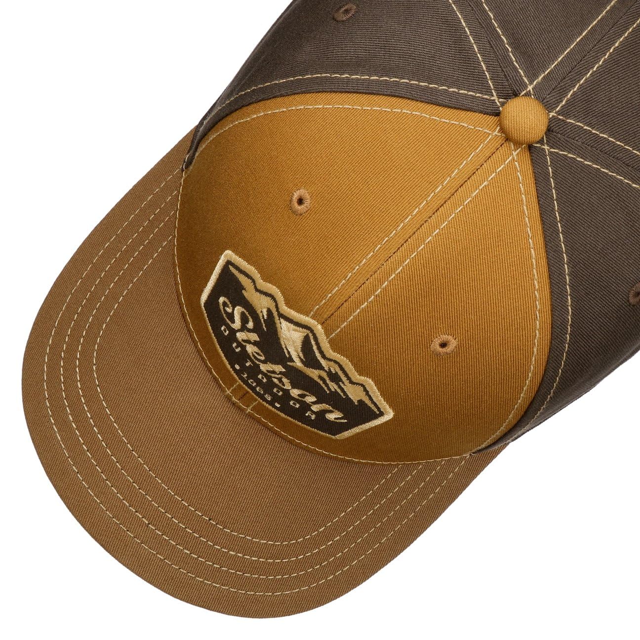 Stetson Outdoor Ranger Cap Basecap Basecap czapka bejsbolówka męska czapka bawełniana - snapback, metalowa klamra, z daszkiem na jesień i zimę